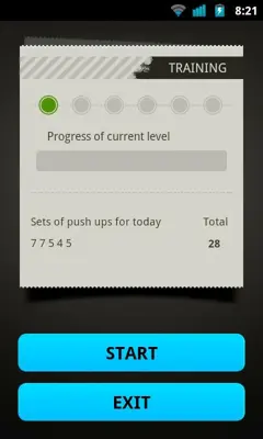 Sit Ups android App screenshot 3