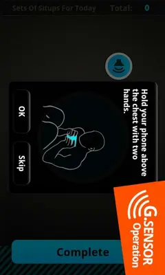 Sit Ups android App screenshot 4